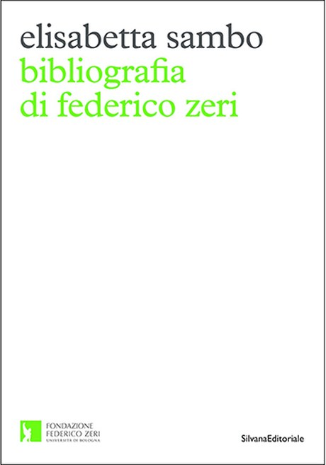 The first and complete bibliography of Federico Zeri is now available. Purchase your copy: fondazionezeri.info@unibo.it