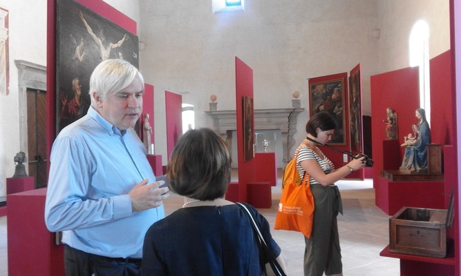 Spoleto, visita alla mostra Tesori dalla Valnerina