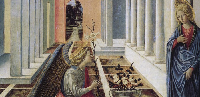 Dettaglio Annunciazione Fra Carnevale