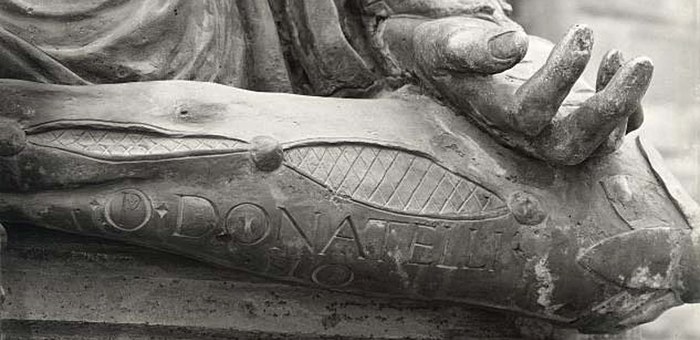 Dettaglio scultura Donatello