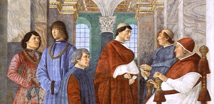 Dettaglio Melozzo da Forlì