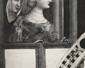 Maestro di Santa Maria in Porto Fuori (Pietro da Rimini), ciclo di affreschi con Storie della Vergine, Santi, Evangelisti e Dottori della Chiesa, Giudizio Universale, 1329-1332, già nella Chiesa di Santa Maria in Porto Fuori a Ravenna, distrutto nel 1944