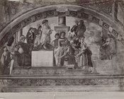Melozzo da Forlì e Marco Palmezzano, ciclo di affreschi con Profeti e cherubini e Storie di San Giacomo, 1493-1494, già nella cappella Feo della Chiesa di San Biagio a Forlì, distrutta nel 1944