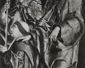 Cosmè Tura, Polittico Roverella, 1470-1474, già nella Chiesa di San Giorgio fuori le Mura a Ferrara. Scomparto destro, Roma, Palazzo Colonna