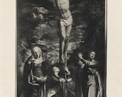 Giuseppe Mazzuoli (il Bastarolo), Crocifissione, 1570-1580, già nella Chiesa del Gesù a Ferrara, distrutto nel 1944 nella Pinacoteca di Ferrara