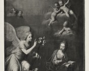 Marcantonio Franceschini, Annunciazione, 1693-1694, già nella Chiesa del Corpus Domini a Bologna, distrutto nel 1943