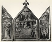 Pietro di Giovanni Lianori, Ultima cena, Crocifissione di Cristo e Annunciazione, 1450 ca., ubicazione sconosciuta