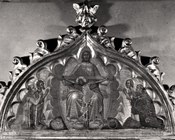 Simone dei Crocifissi, Trinità e santi, 1380 ca., Vienna, Gemäldegalerie der Akademie der Bildenden Künste