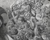 Melozzo da Forlì, Angeli, particolare dall’Ascensione di Cristo, Roma, Palazzo del Quirinale